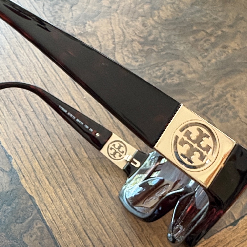 Tory Burch Tortoise Shell Sunglasses Frames Only - image 4